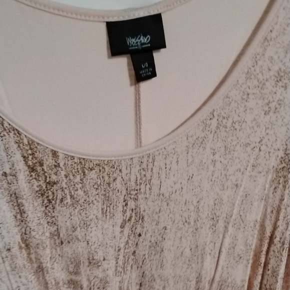 Pink Scoop Neck Asymmetrical Tank Top - Picture 9 of 9